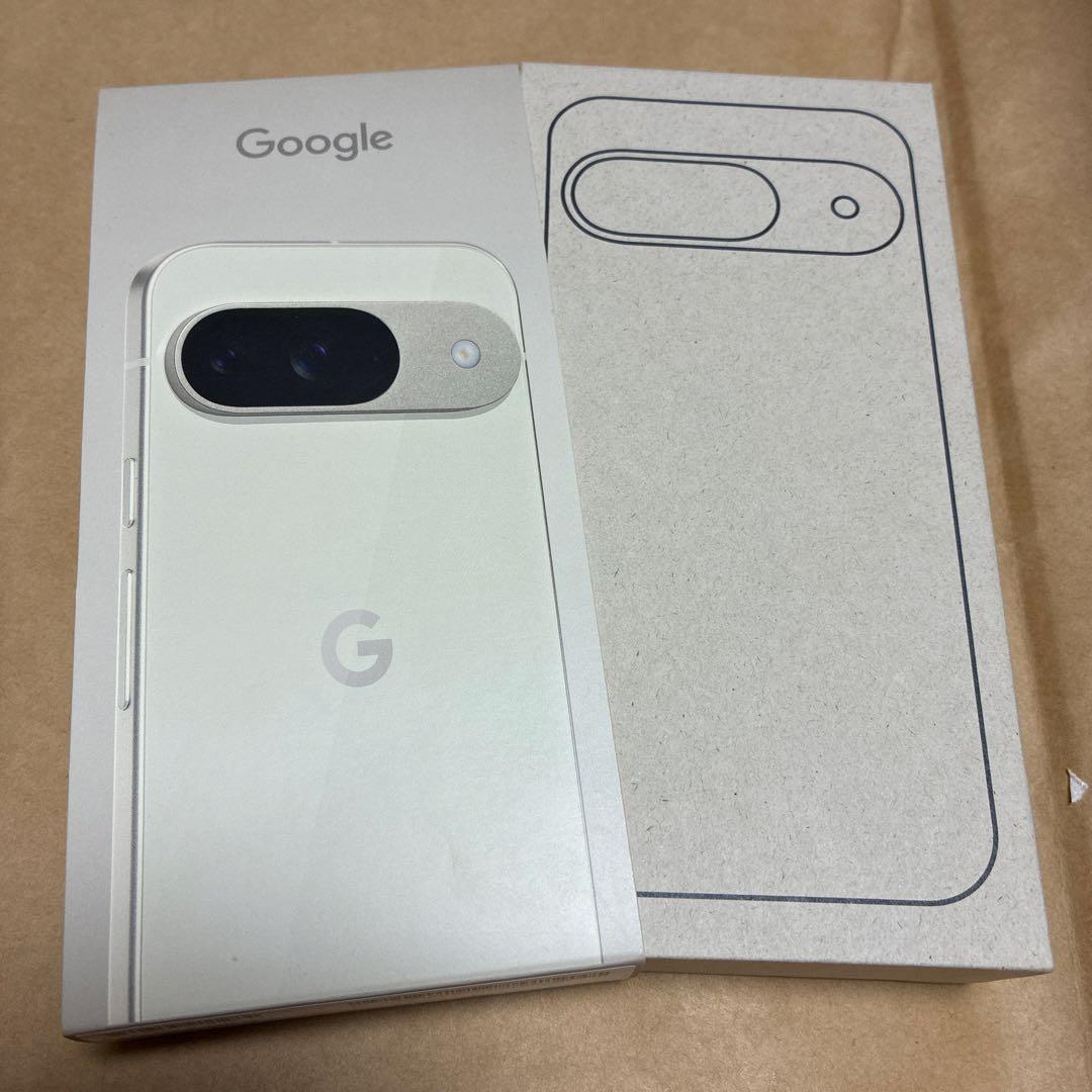【未使用に近い】pixel9 箱　ケーブル付き