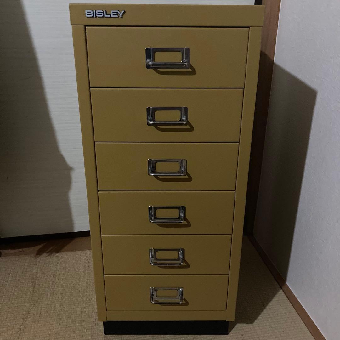 BISLEY スチールキャビネット 6段 ディジョン