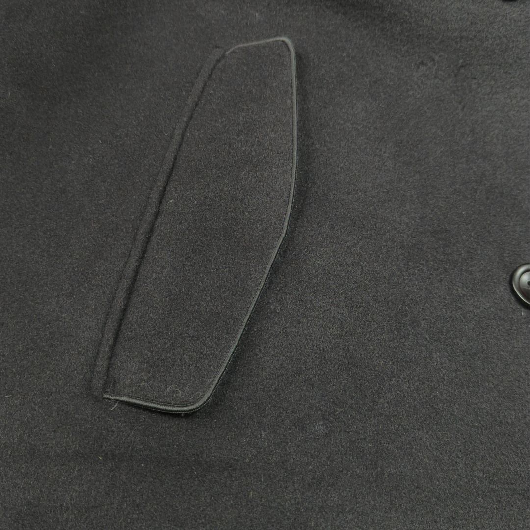 【極美品】 BEARDSLEY フードポンチョ ロングコート ウール100