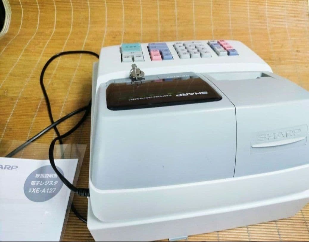 シャープレジスター　XE-A127　簡単便利特殊　送料込　112819