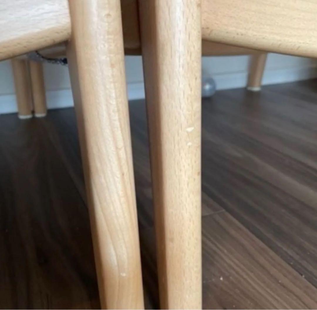 ケユカ　KEYUCA メイ　ソファ　北欧　ナチュラル　ベージュ1脚のみ肘掛けなし