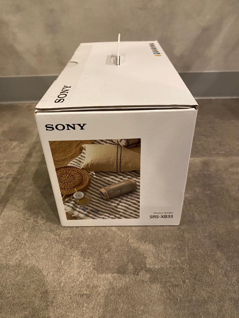 【新品未開封】Sony SRS-XB33 ワイヤレススピーカー グレー
