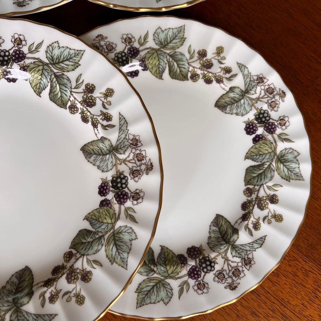 【美品】ロイヤルウースター★ラビニア★ケーキ皿　6枚