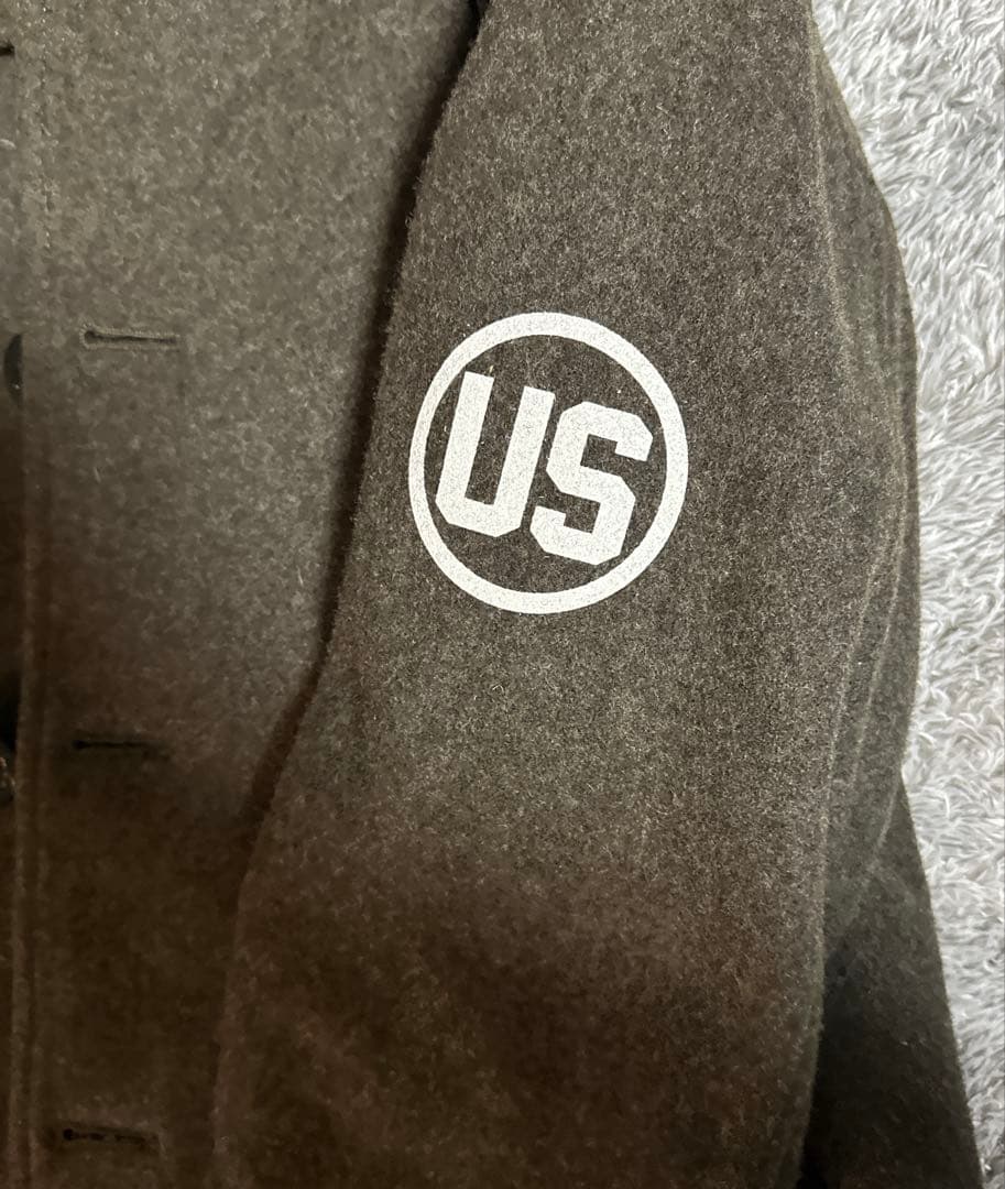 【NEIGHBORHOOD 】 美品☆ピーコート　 オリーブL