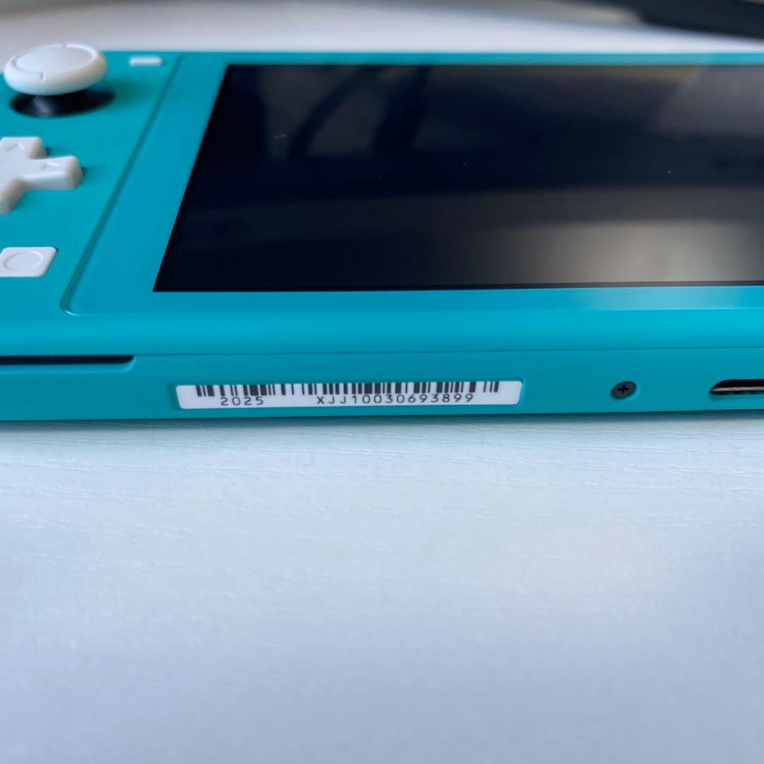 Nintendo Switch Lite ターコイズ 2025年製 付属品完備