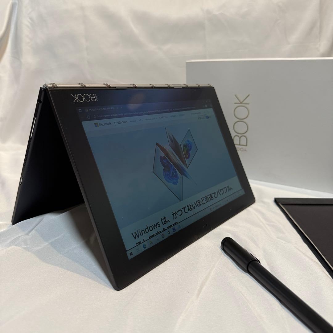 初代 Lenovo YOGA BOOK 箱、付属品あり完動品