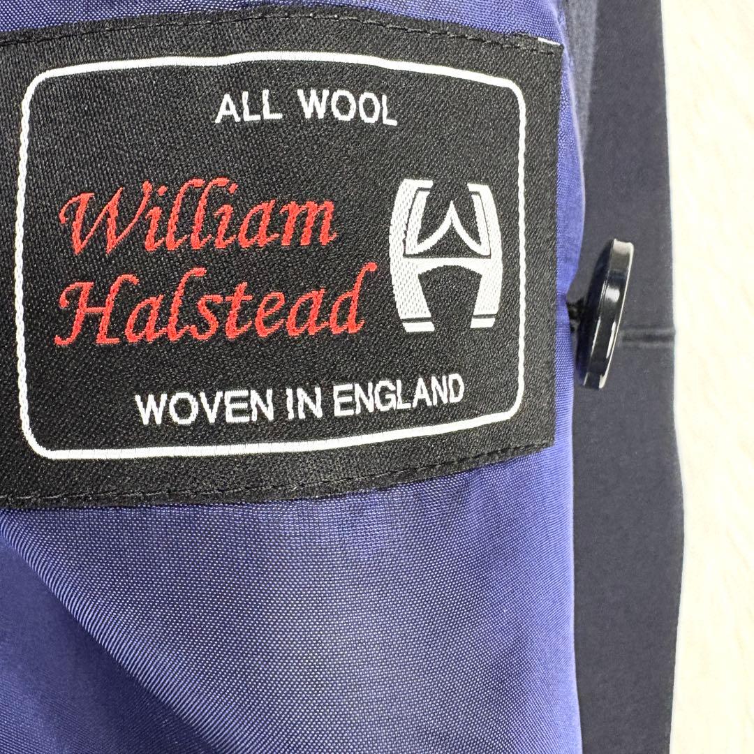 美品　英国製生地　William Halstead TAGARU ダブル　スーツ