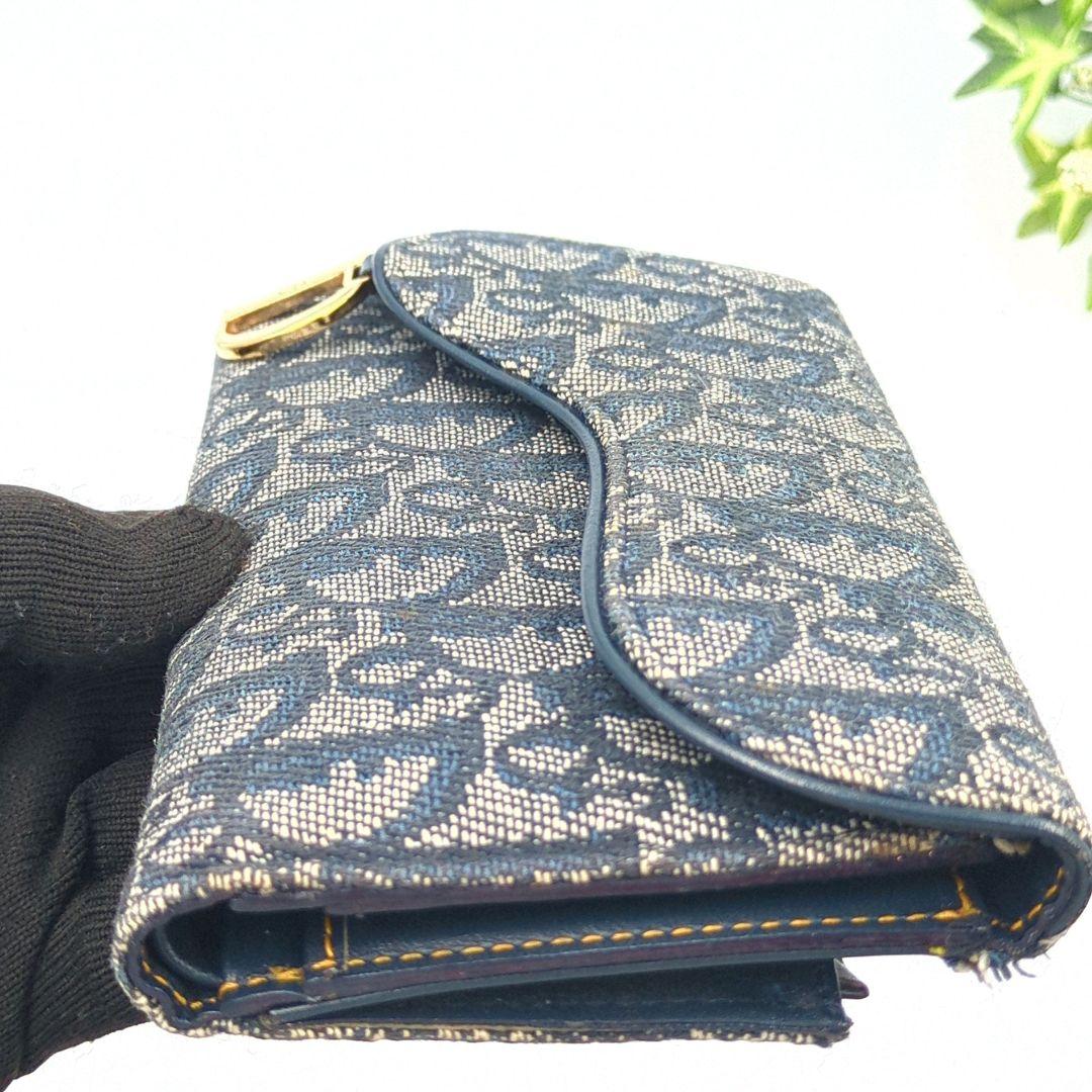 Dior クリスチャン ディオール トロッター サドル 長財布