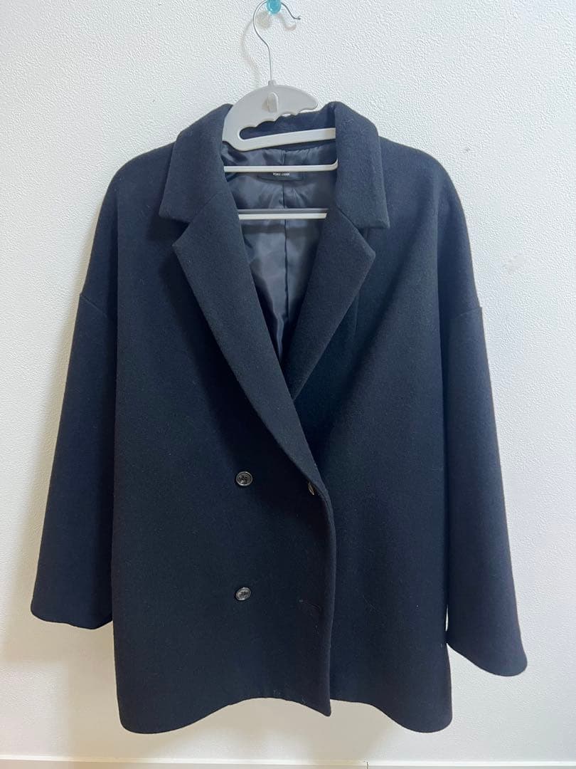 YOKO CHAN ヨーコチャン　バックパールコート　サイズF