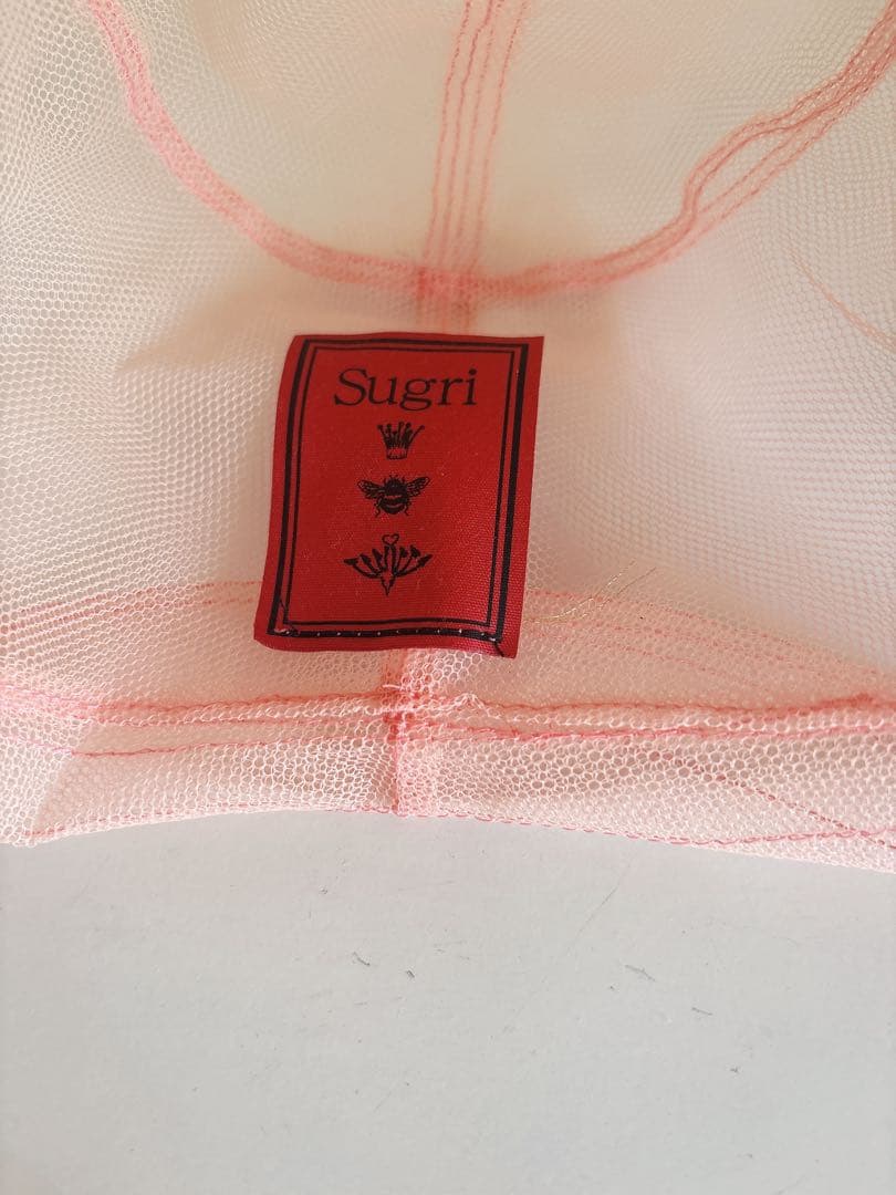 ピンクチュールハット