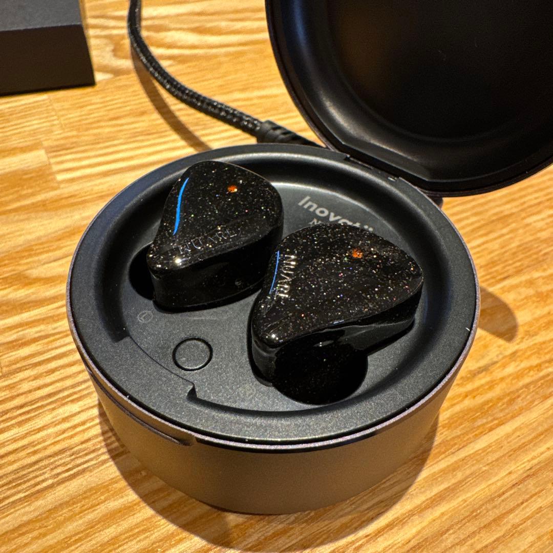 NUARL Inovator ワイヤレスイヤホン ブラック（フルセット）