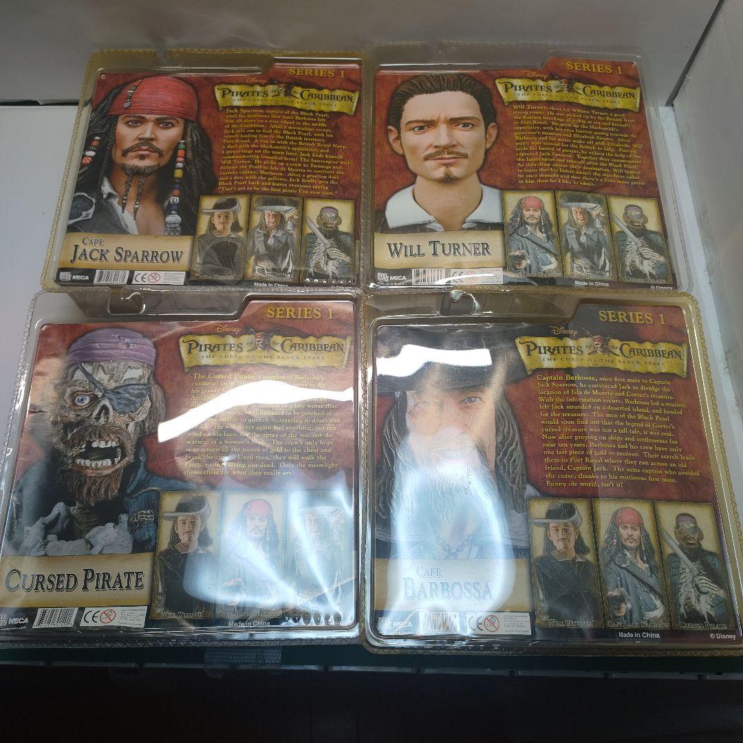 ネカ社製 【パイレーツ・オブ・カリビアン/シリーズ1】４種セット未開封品
