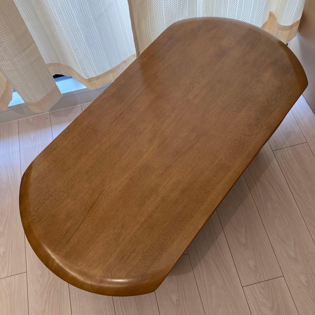 期間限定セール【美品】高級家具　楕円形　ローテーブル