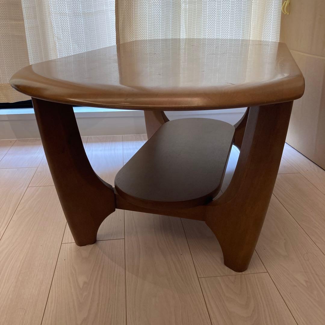 期間限定セール【美品】高級家具　楕円形　ローテーブル