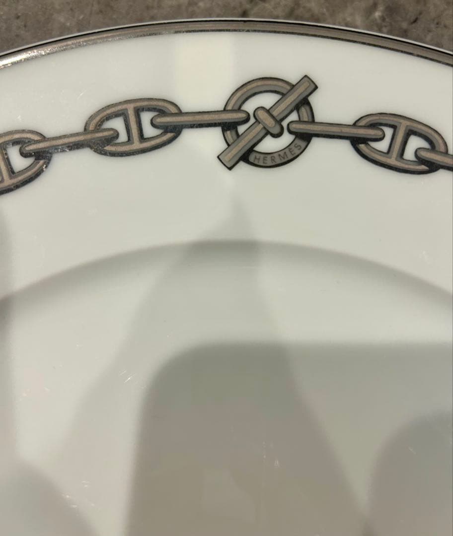 HERMES シェーヌダンクル 大皿