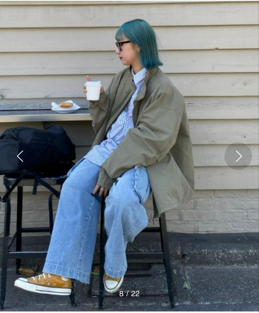 チャオパニックティピー　ユニセックスマルチウェイM-65ショートモッズコート