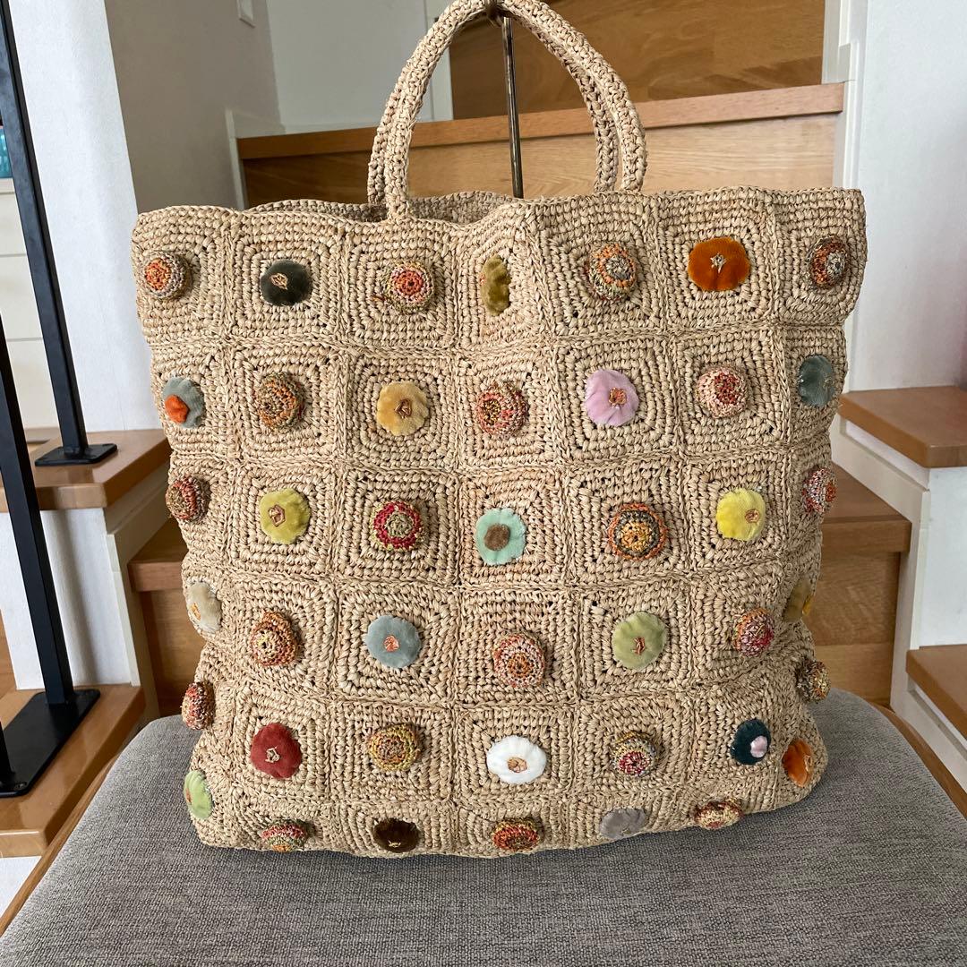 ソフィーディガールSophie digard マカロンモチーフ　トート　バッグ