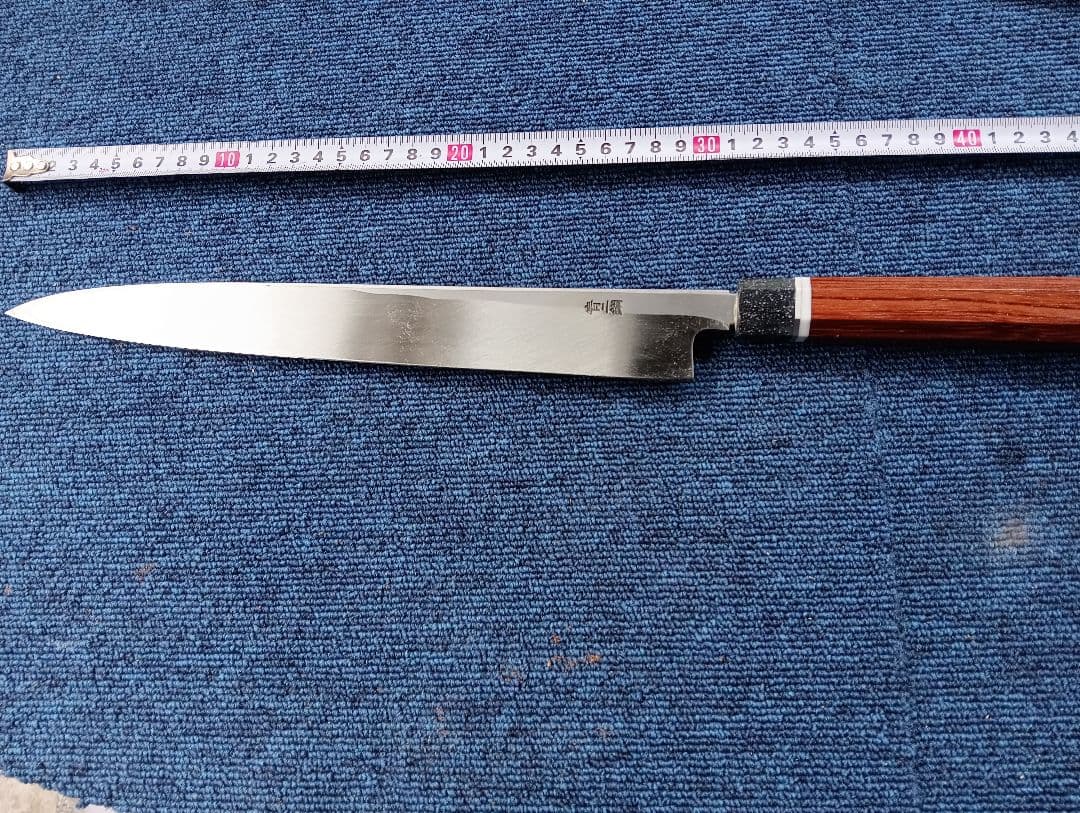 柳刃、青鋼尺、泰邦作、