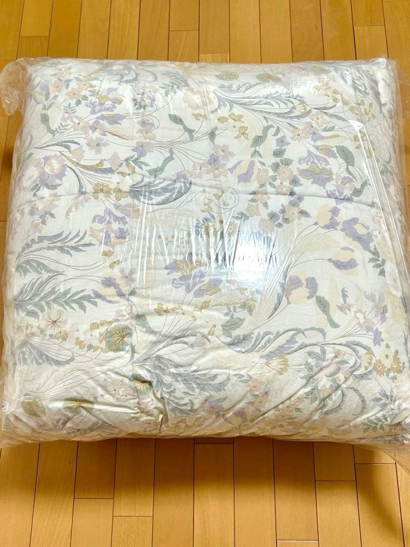 ◇2025.5.14クリーニング済◇羽毛掛け布団《③イエロー系1点》