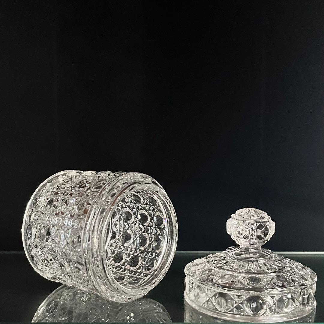 BACCARAT バカラ/※ 刻印有 美品　ディアマン　蓋物