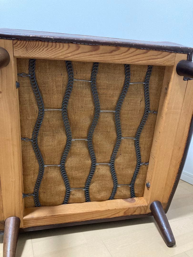 ヴィンテージレザーソファ