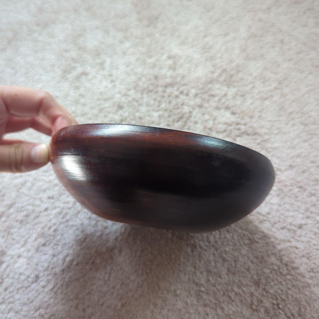 富井貴志さん　木製お椀　ボウル　漆器　拭き漆　作家物　食器