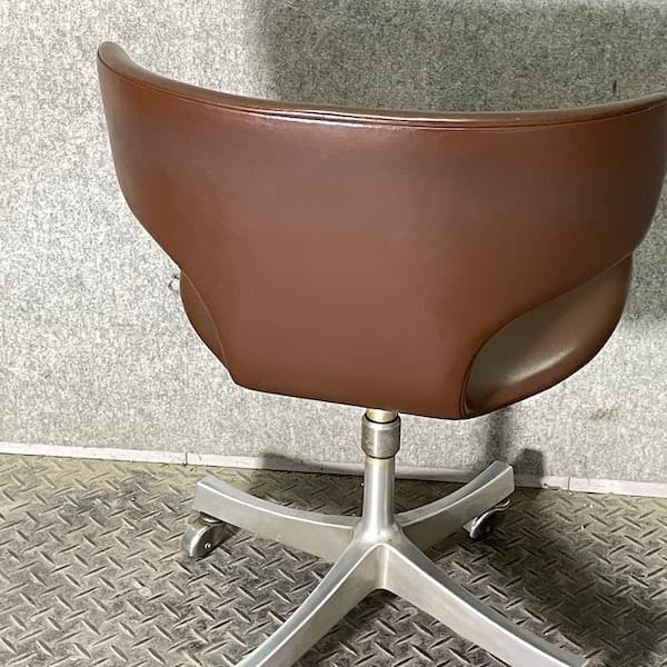 天童木工　カブトチェア　剣持勇　TENDO　キャスターチェア　デザイナーズ家具