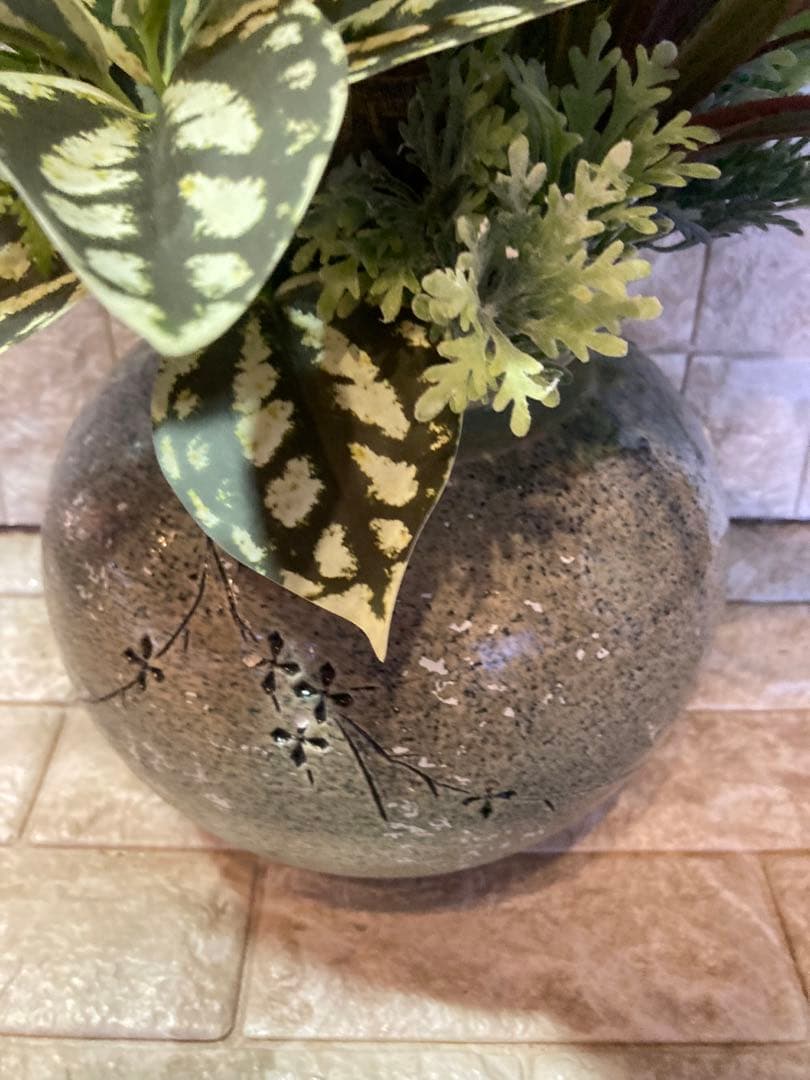 光触媒　人工観葉植物　モンステラ　フェイクグリーン　スプリットアレンジ10ne