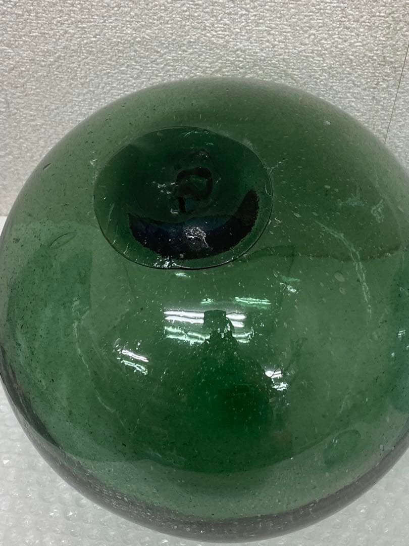 3-2421 ガラス玉・浮き玉　大小4個セット