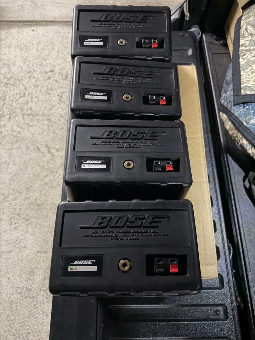 BOSE101MM 天吊りブラケット付×4台