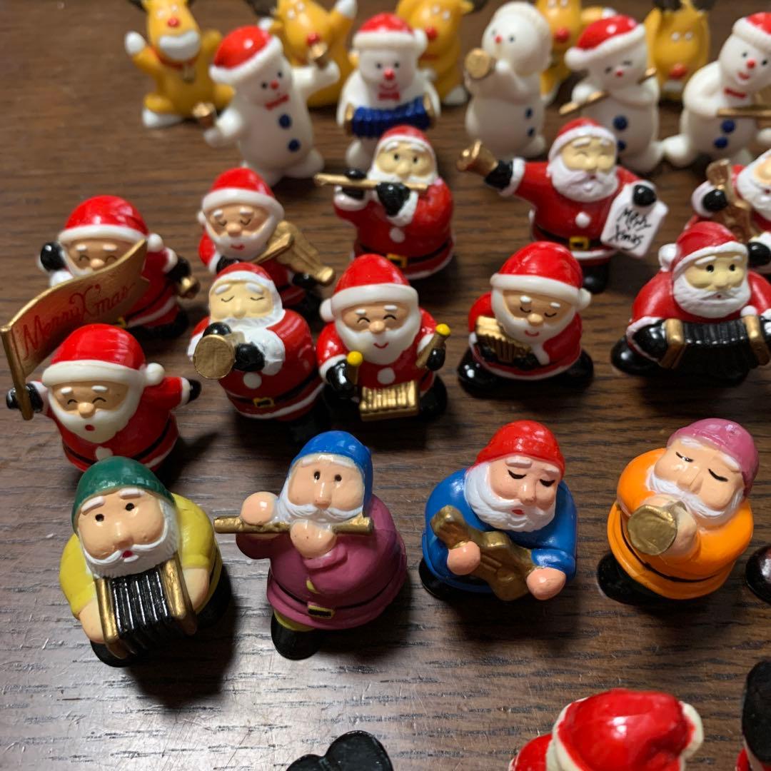 サンタクロース トナカイ雪だるまフィギュア42体 コレクション　クリスマス　置物