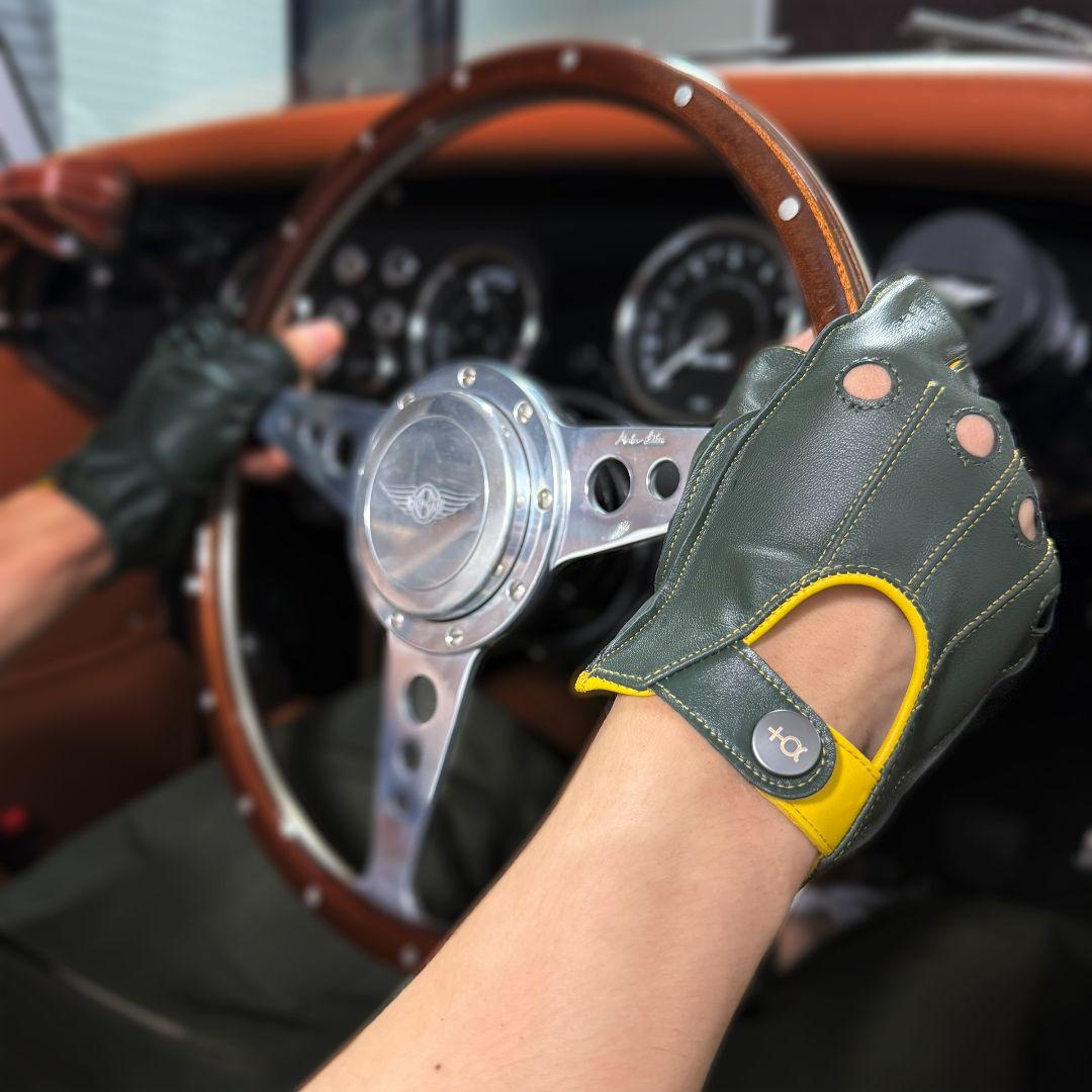 Plus Alpha Designs 2トーンレーシンググローブ Lサイズ