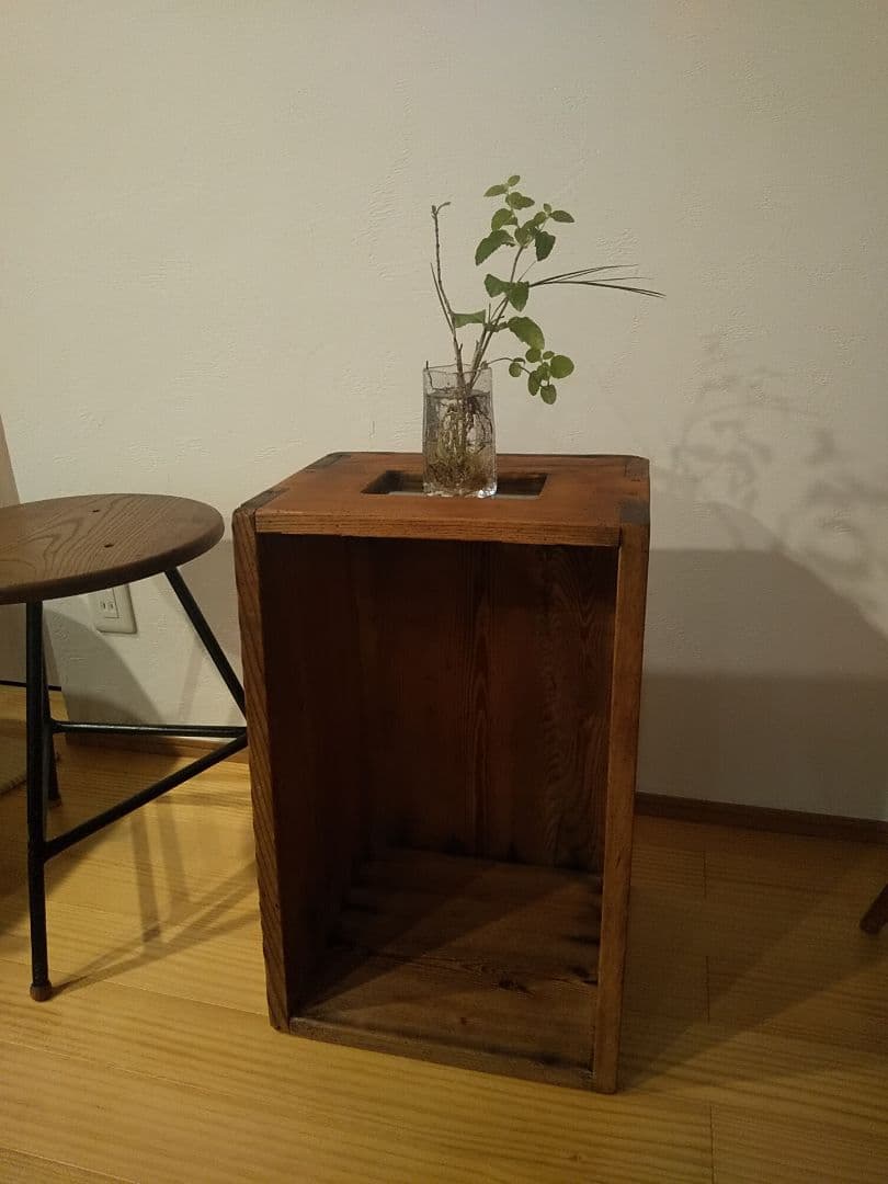 木箱 found muji フランス アメリカ アンティーク ビンテージ