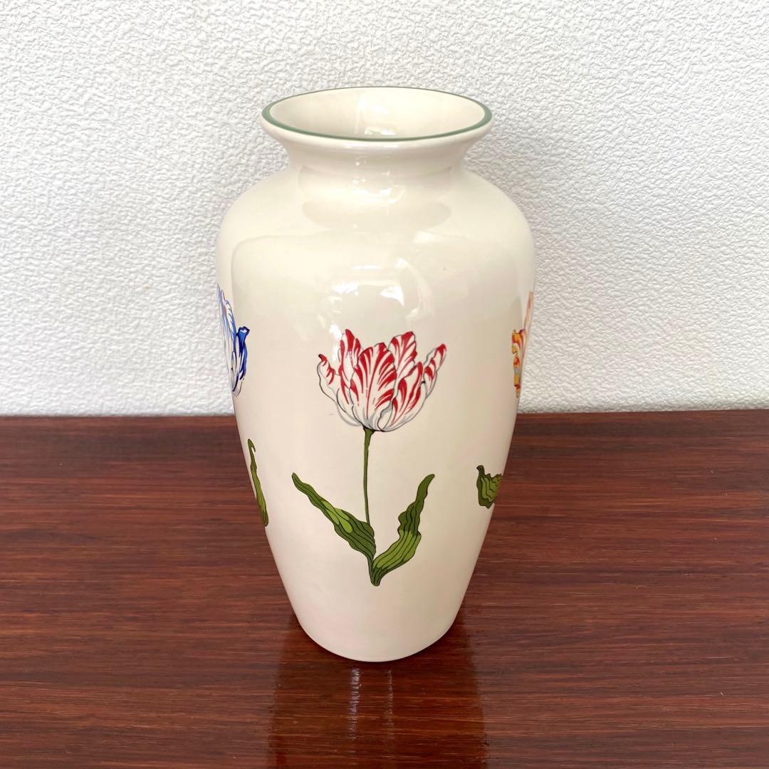 【美品】Tiffanyティファニー チューリップ 花瓶 フラワーベース 花器