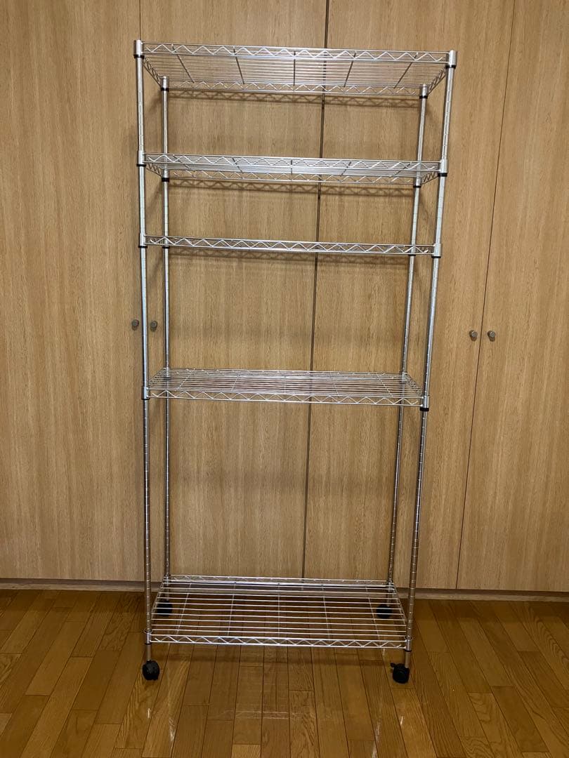 アイリスオーヤマ　スチールラック 2個セット　幅80cm 5段