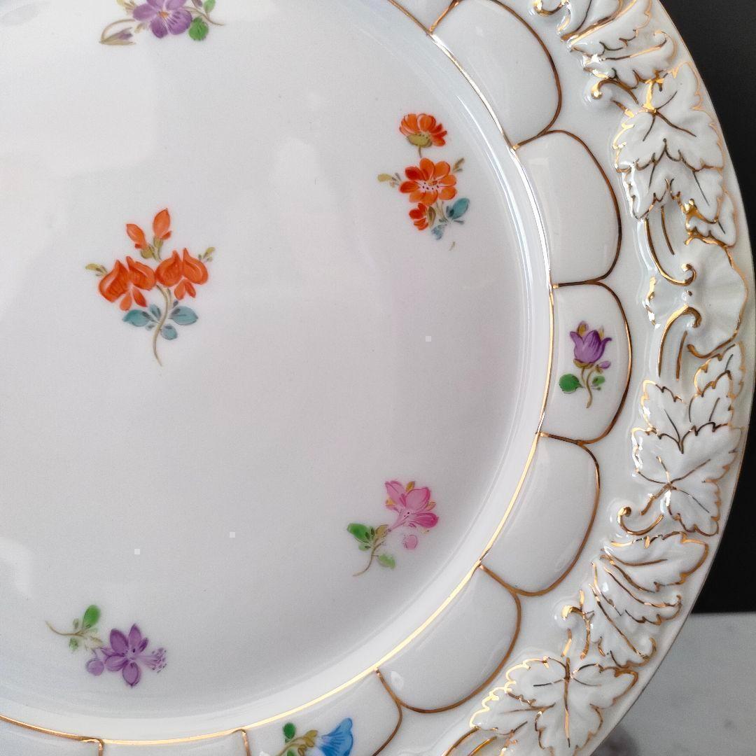 希少品★マイセン 宮廷の小花 Xフォーム トリオ 散らし小花 カップ&ソーサー