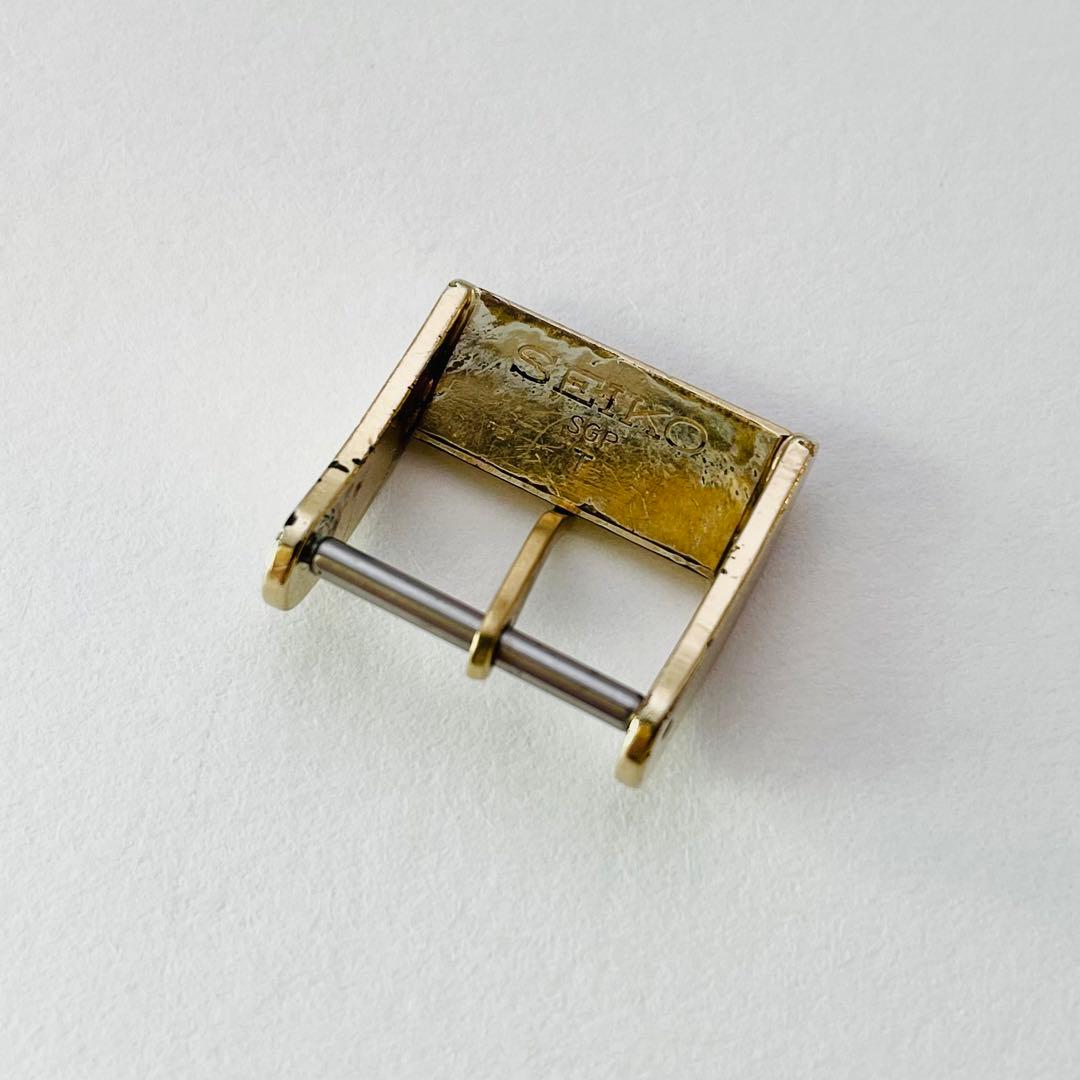 【純正】キングセイコー KS 15mm幅 時計尾錠 SGP ゴールド