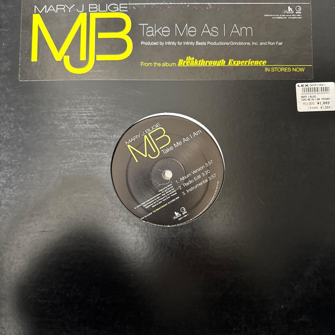 Mary J. Blige レコードセット　HIPHOP R&B 11枚セット