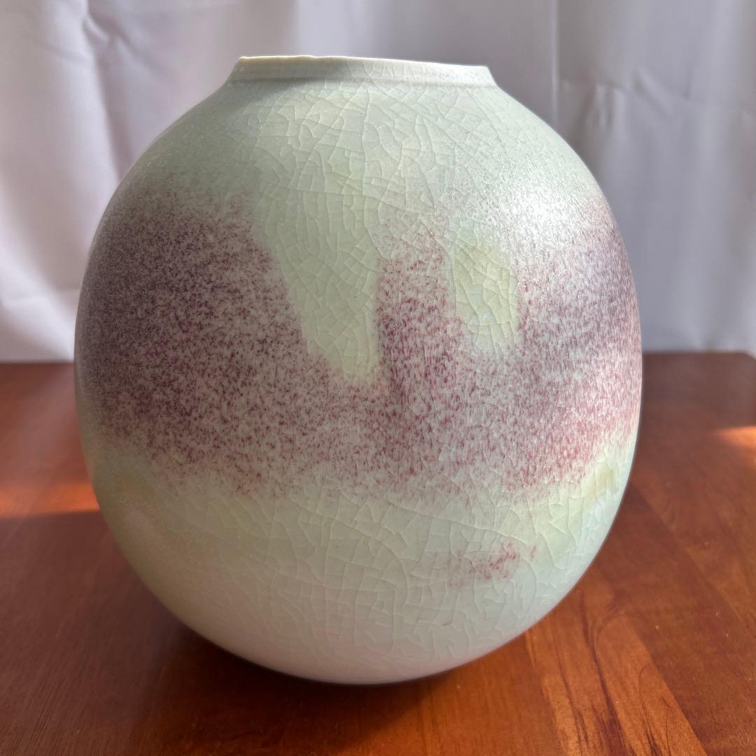 陶芸家　井上壽博　大型花瓶