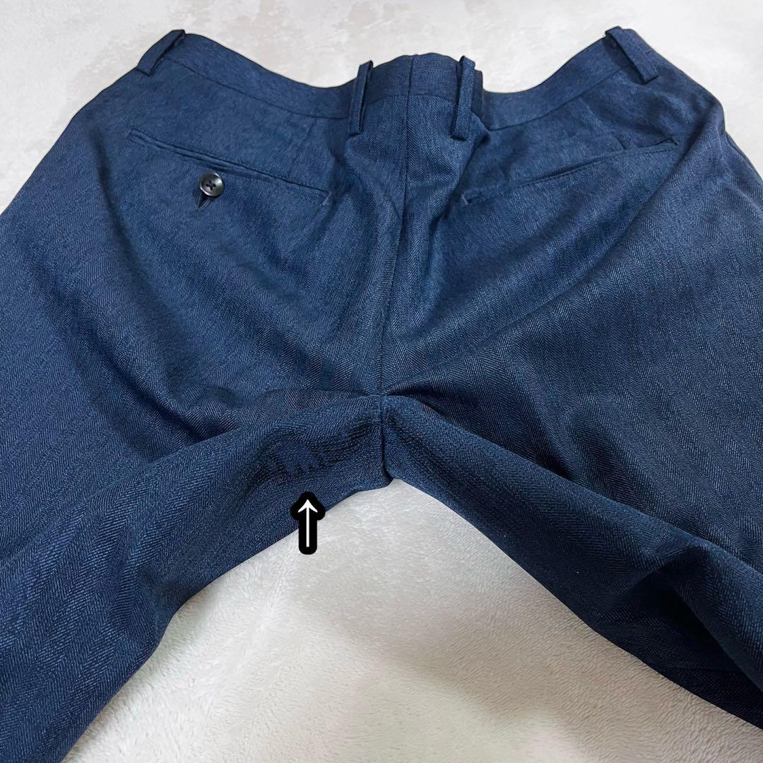 SUIT SELECT スリーピース スーツ セットアップ ネイビー A5