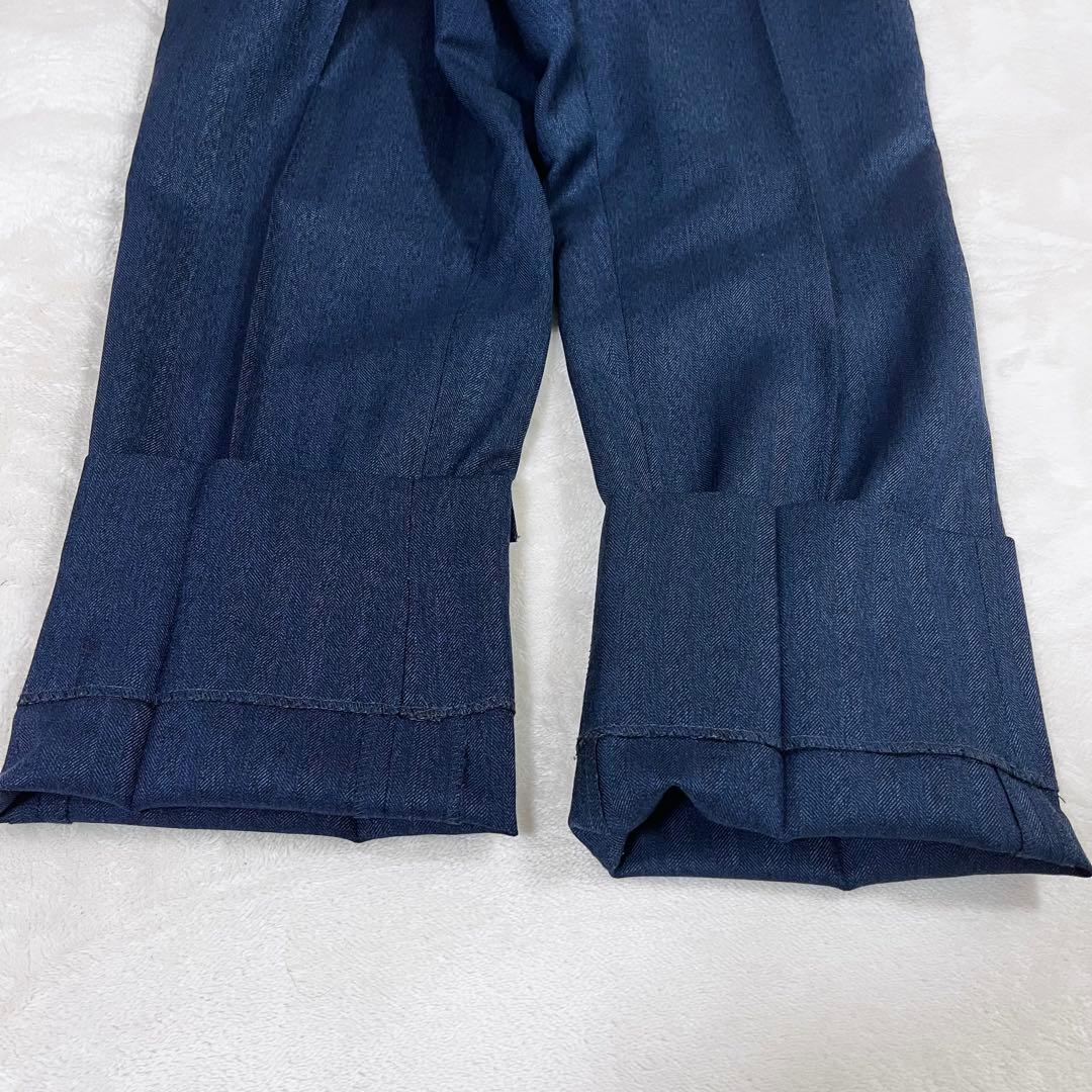 SUIT SELECT スリーピース スーツ セットアップ ネイビー A5