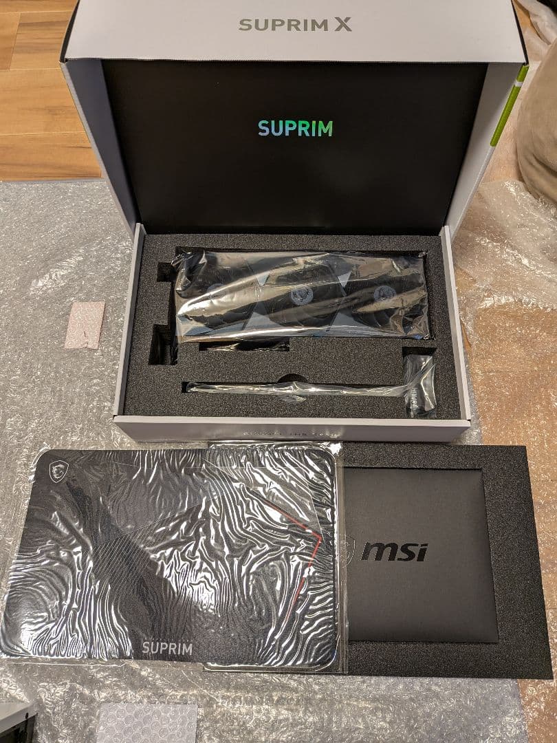 MSI RTX 3080 Ti SUPRIM X 12G モンハンワイルズ快適