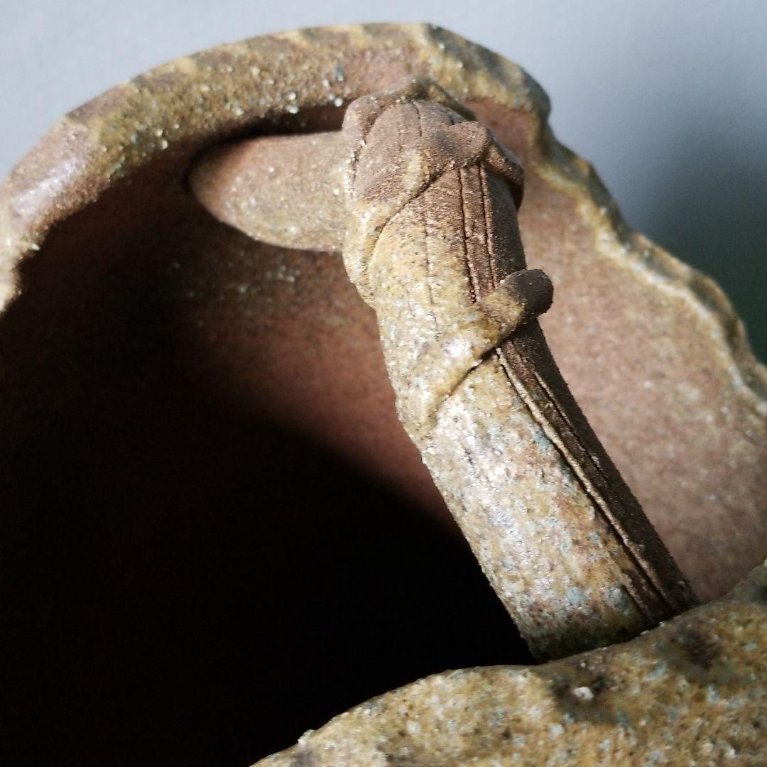 信楽焼　傘立て 手桶 高さ４４cm