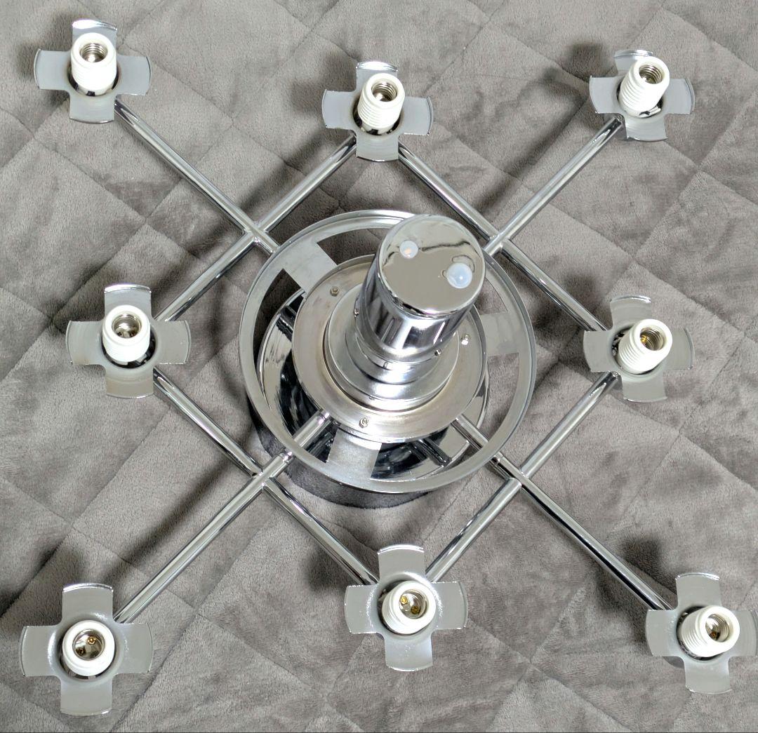 Laci レイシー シャンデリア 8〜12畳 クローム仕上げ