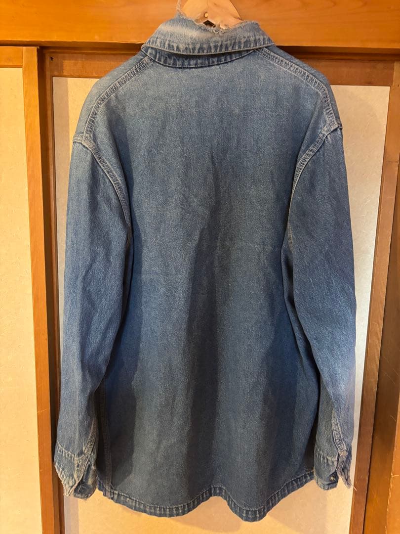 80S USA製 OSH KOSH デニム カバーオール オシュコシュ 40