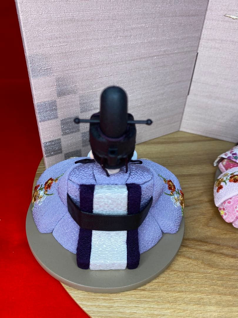 東京久月　木目込人形　ほのか　親王飾り・頭　杉田明十志　原作・木目込　新井久夫