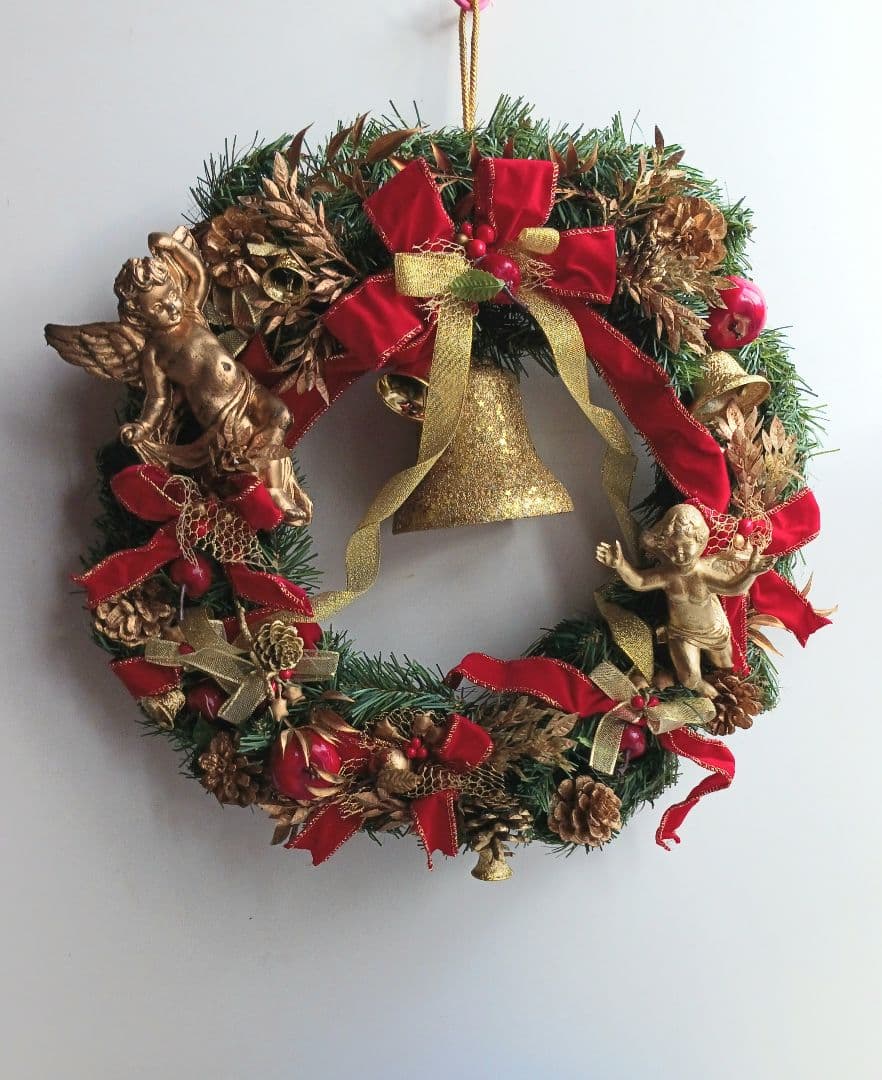 本場のスエーデンアーチストが制作した　クリスマス　リース