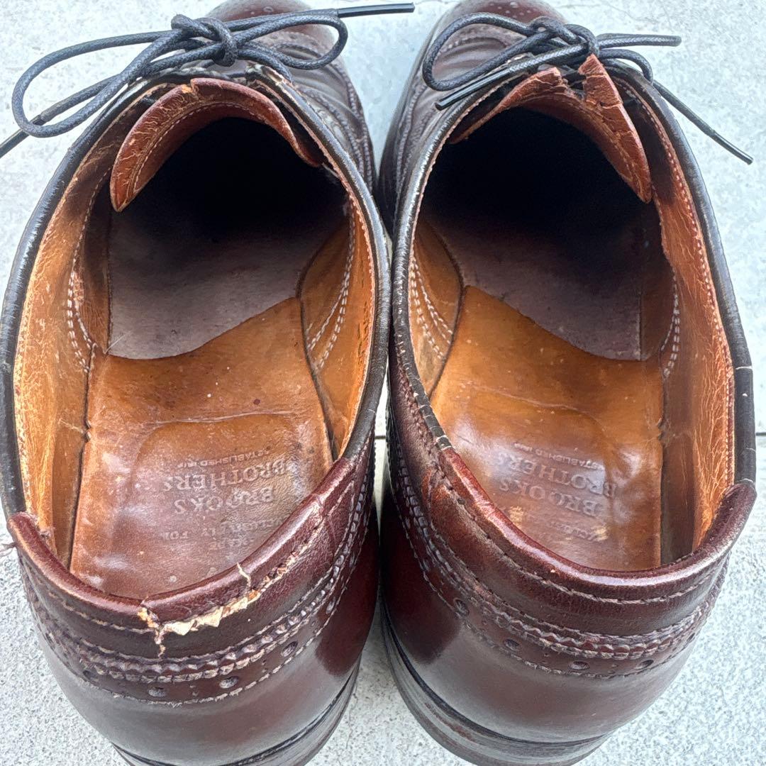 K*y様 Alden×Brooks Brothers コードバン ウイングチップ