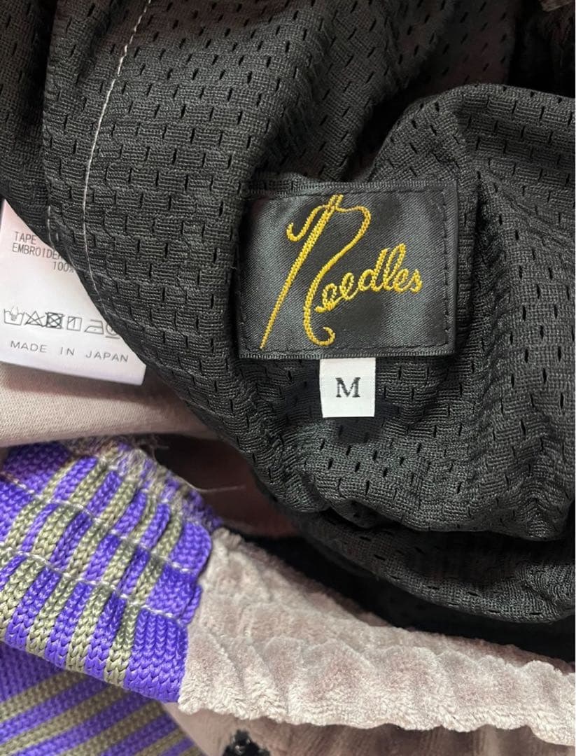 Needles ベロアセットアップ watson着用 試着のみ