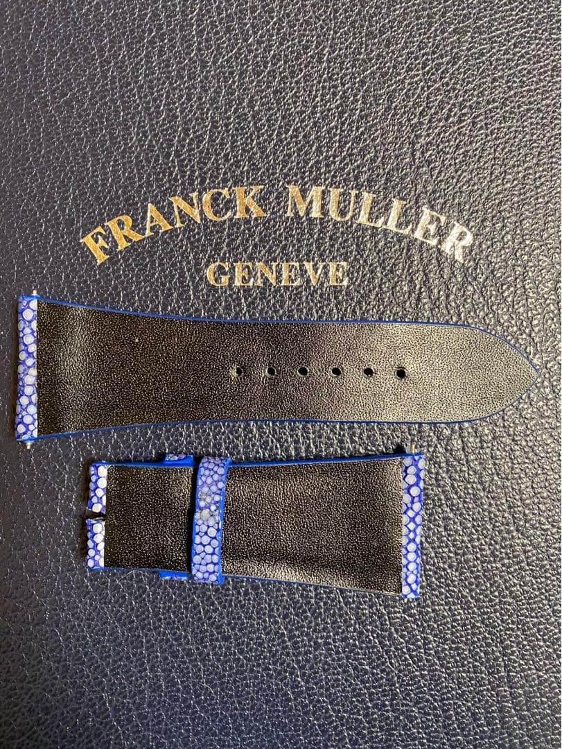 30mm フランクミュラー 用 オーダーベルト ガルーシャ ストラップ